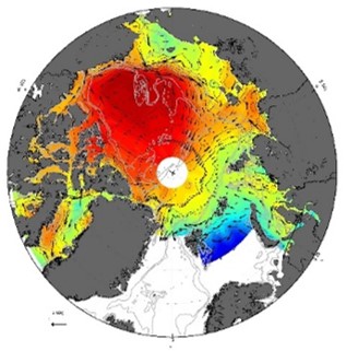 Satellite-based dynamic height and ocean circulation fields