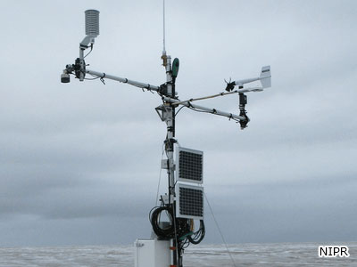 SIGMA-B自動気象観測装置（AWS)