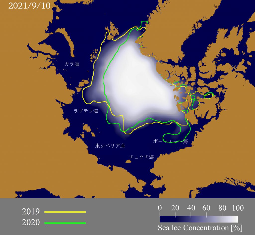 2021 Third report | Arctic Sea Ice Information Center