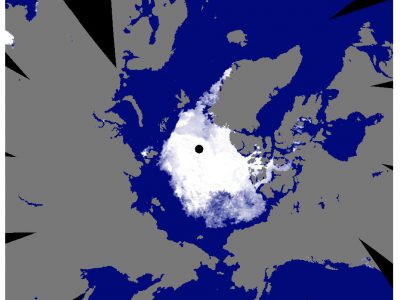 2020年8月10日海氷分布図