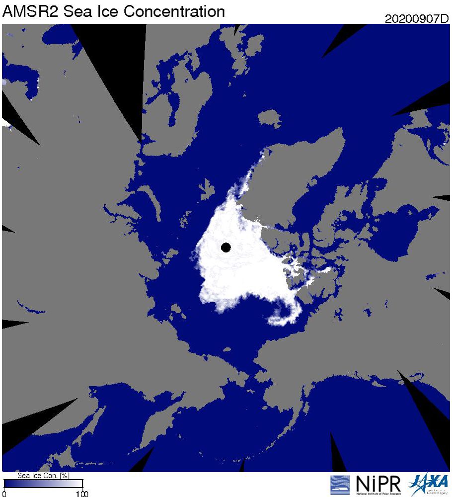 海氷分布図