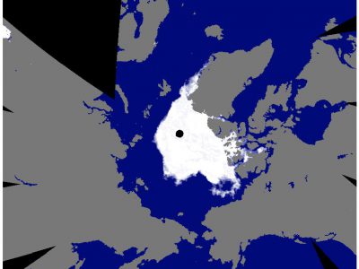 2020年9月21日海氷分布図