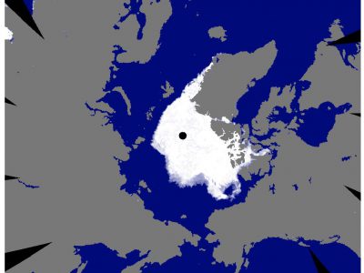 2020年10月5日　海氷分布図