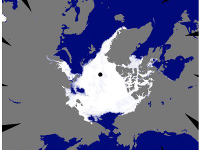 2020年11月9日海氷分布図