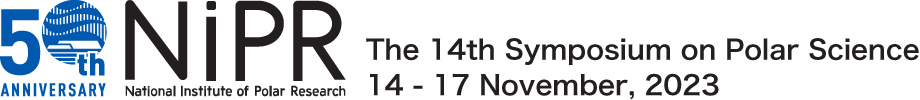 国立極地研究所 2022年11月15日（火）〜18日（金） 第13回極域科学シンポジウム / The 13th Symposium on Polar Science